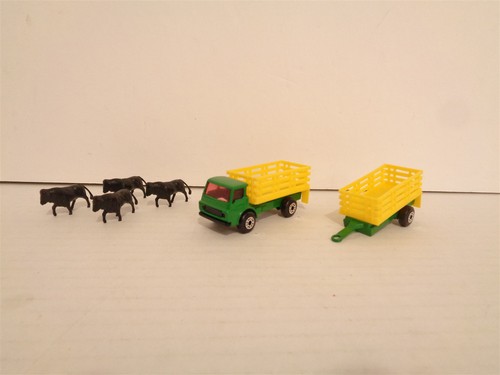 1990 matchbox trailers cattle - 1990,